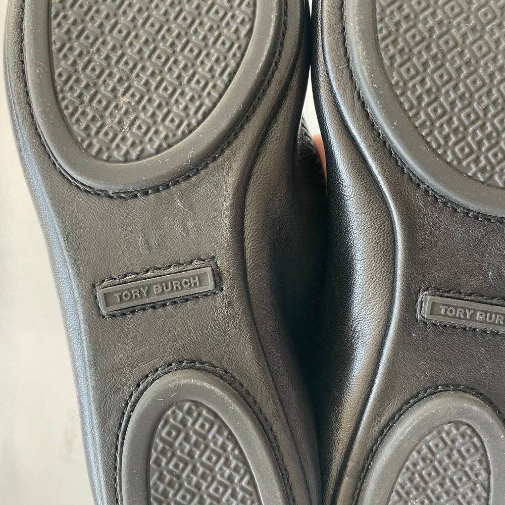 ❌SOLD❌Tory Burch Minnie Travel Ballet Flat Perfect - Picture 9 of 10